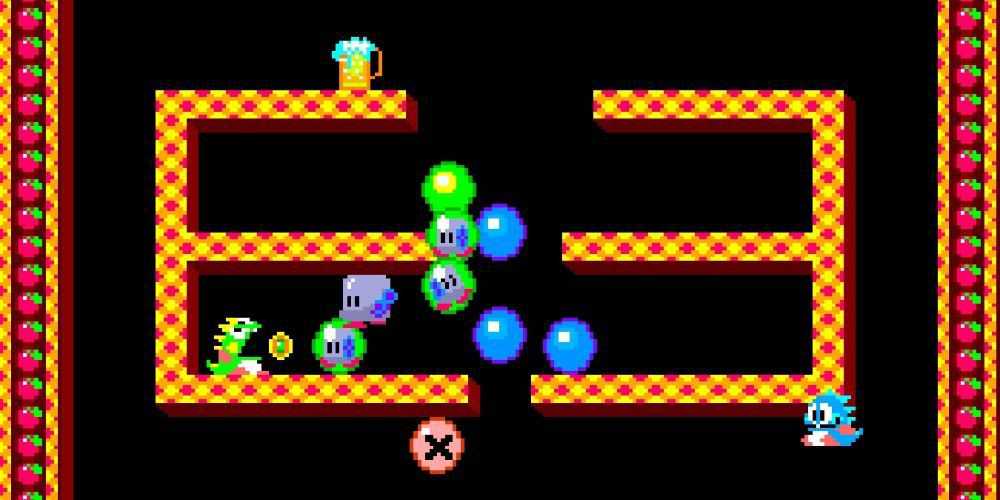 Captura de tela do jogo Bubble bobble