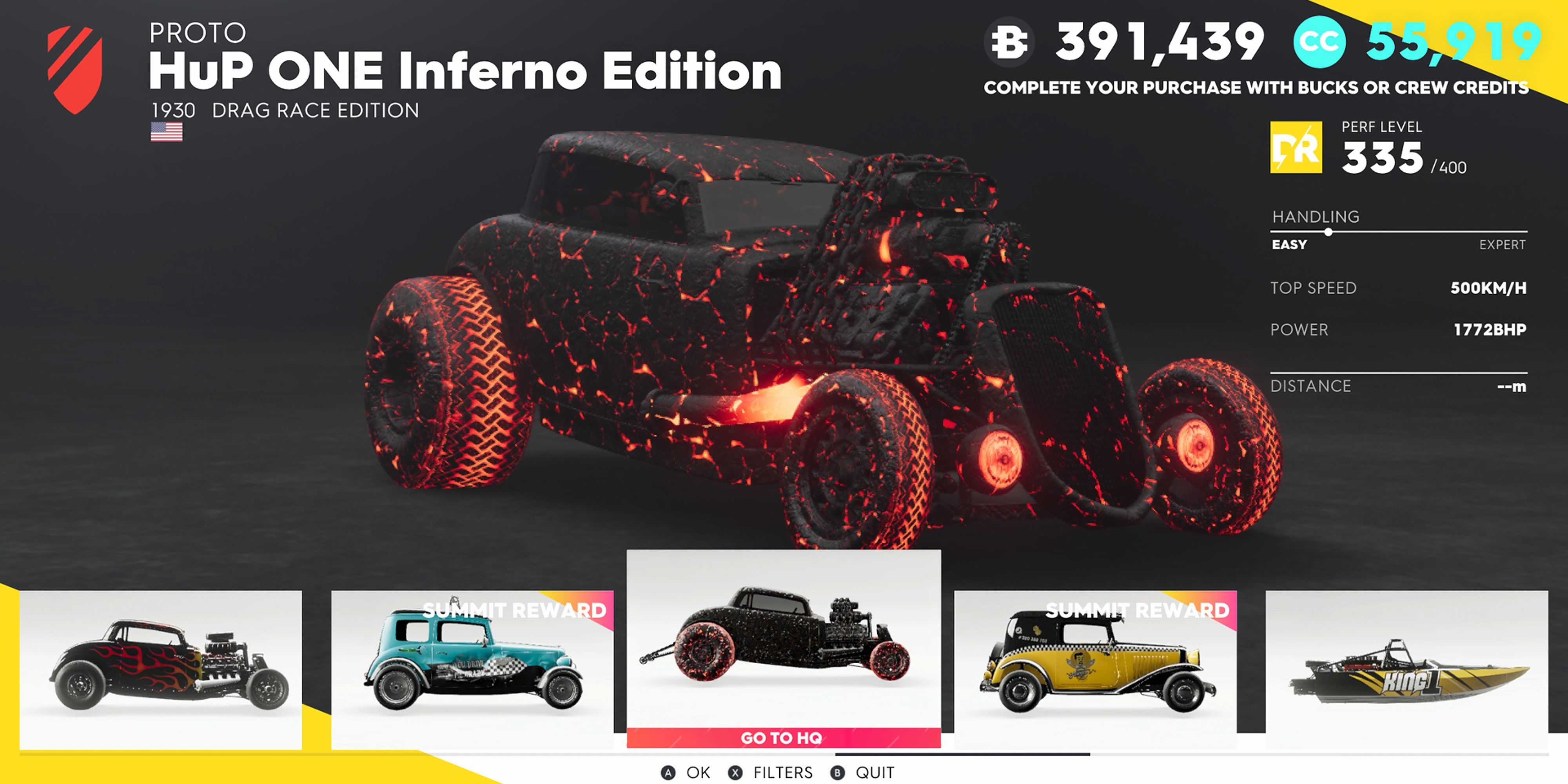 The Crew 2 Proto HuP Um Inferno Drag