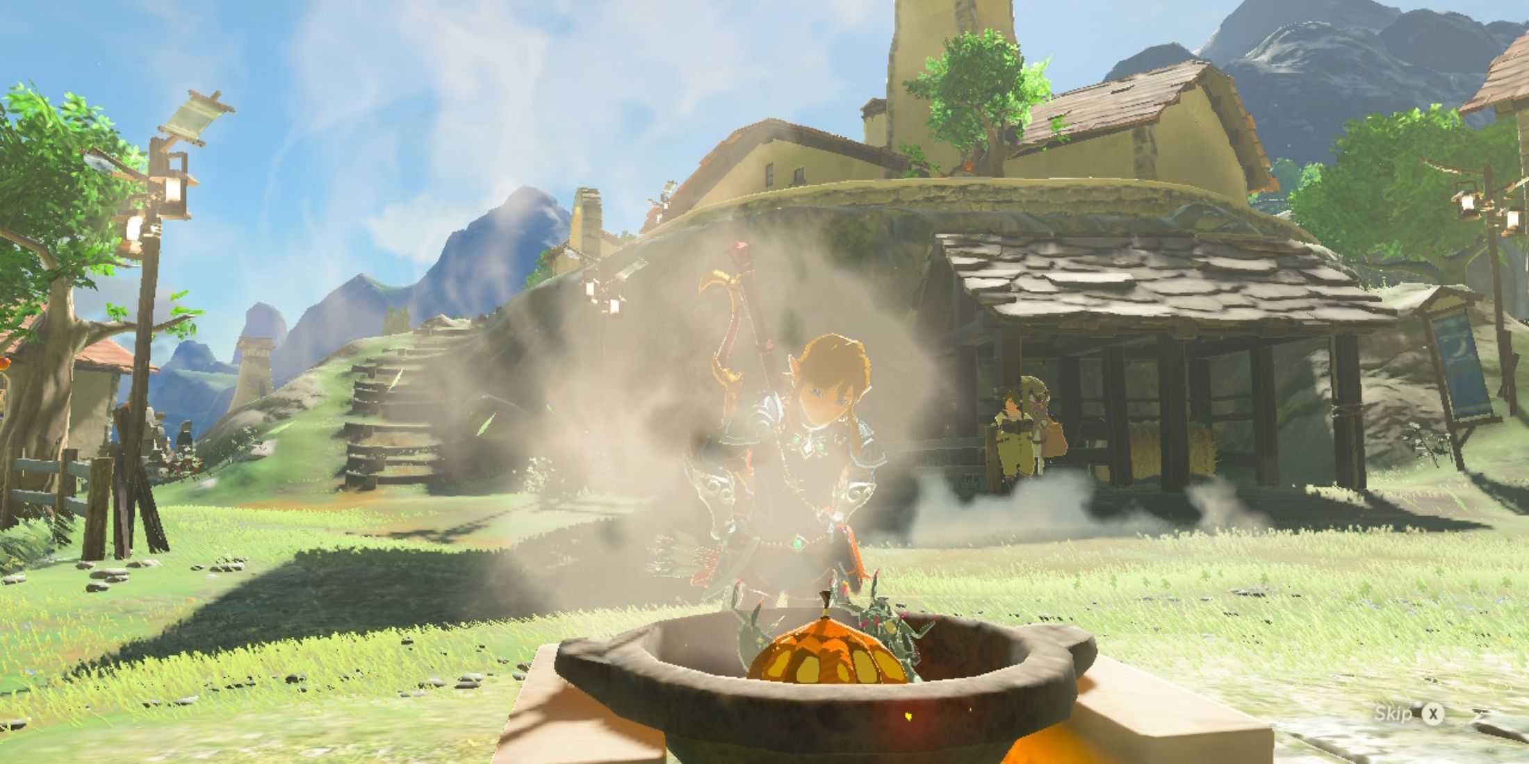 Link cooking Glazed Seafood