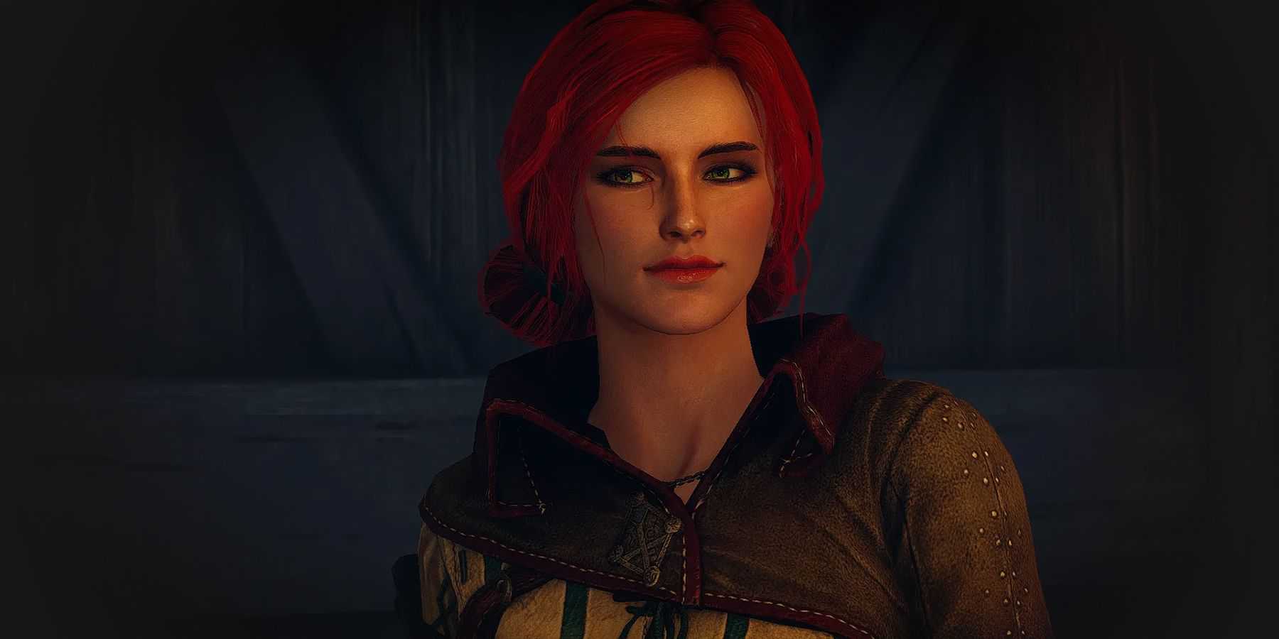 The Witcher 3 Triss Merigold smiling