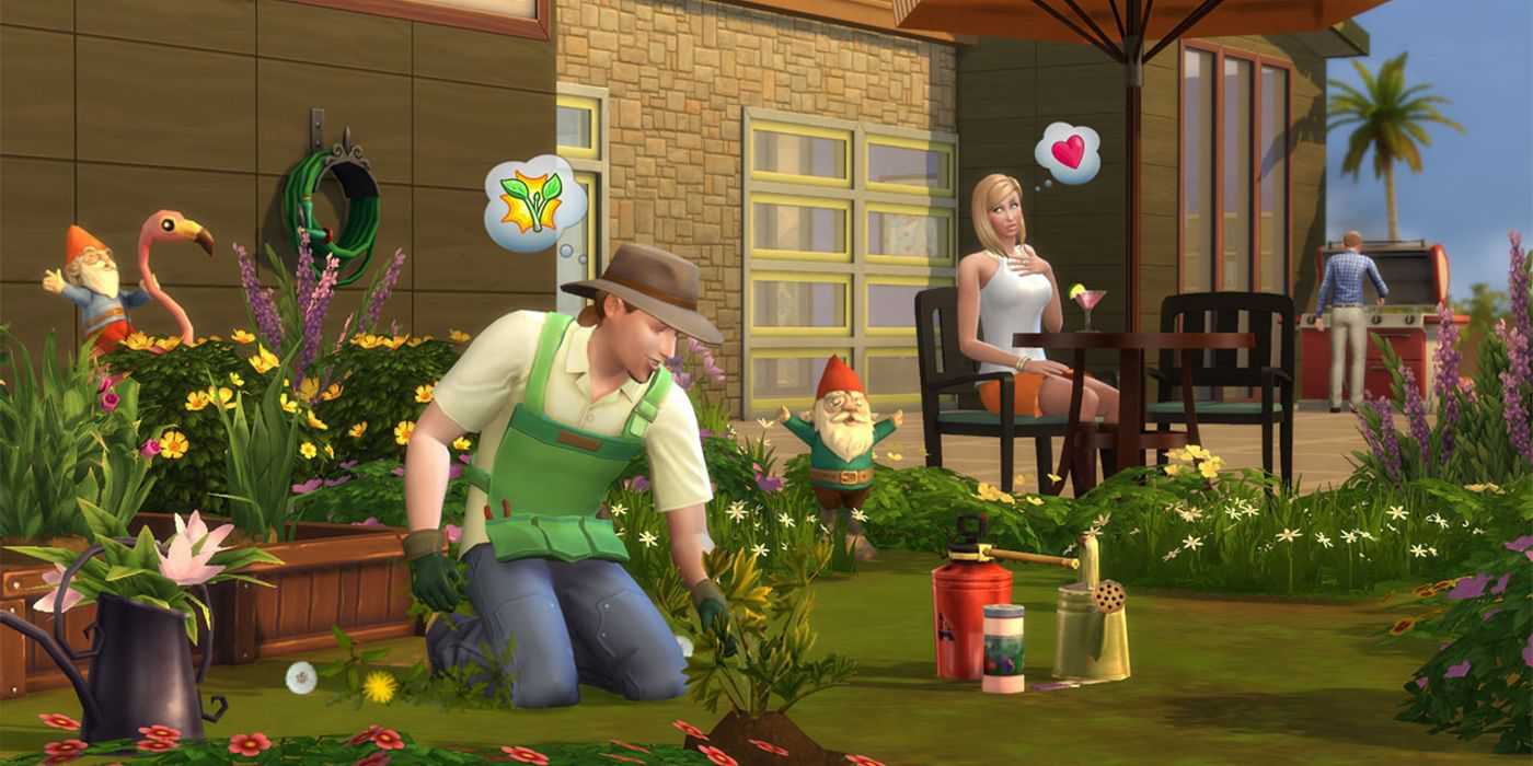 Guia de carreira em jardinagem The Sims 4