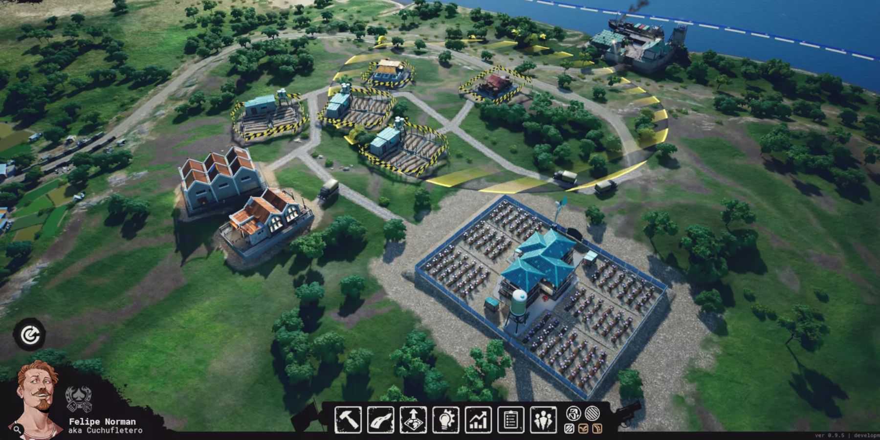 Planejamento do mapa Cartel Tycoon