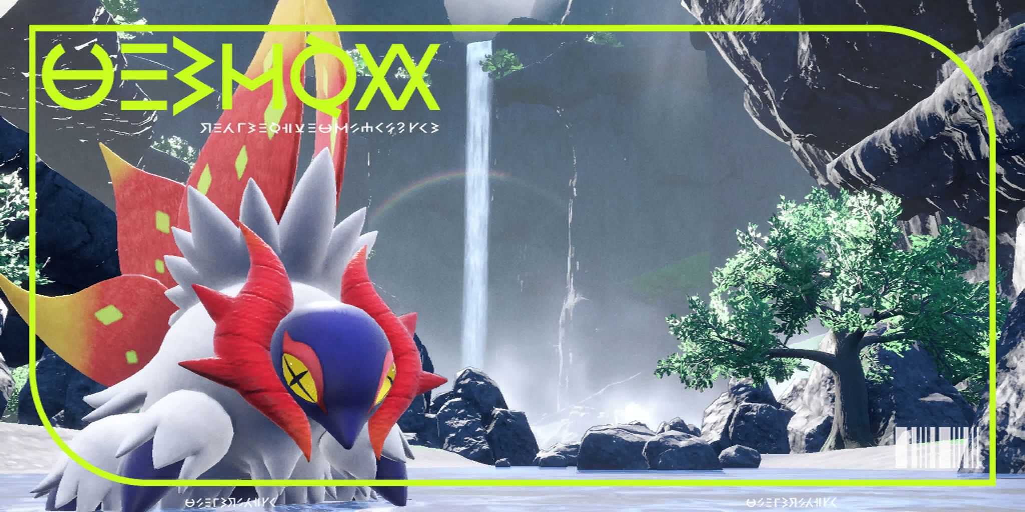 A capa da pokedex para Slither Wing em Pokemon Scarlet e Violet