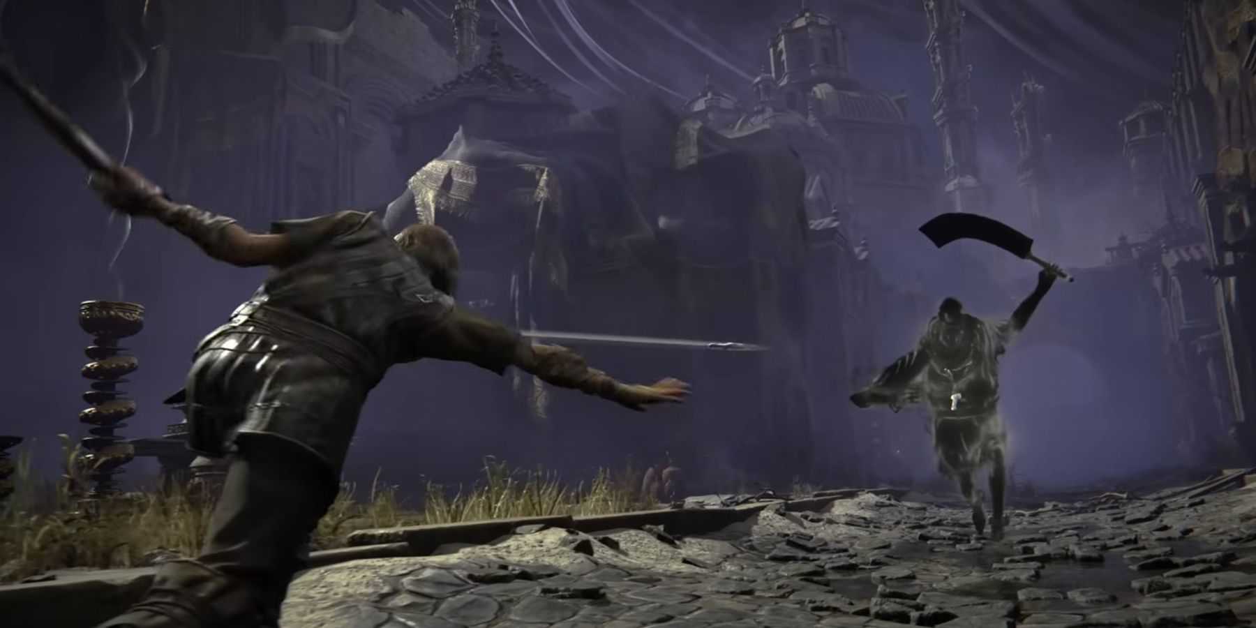 Elden Ring Shadow Of The Erdtree Trailer New Weapon Throwing