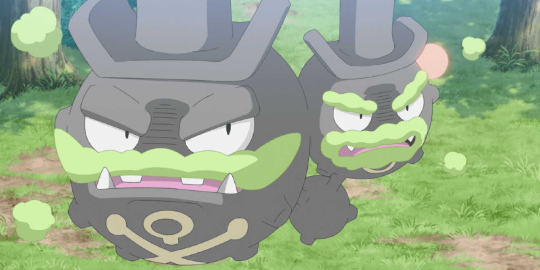 Pokemon Anime Galarian Weezing