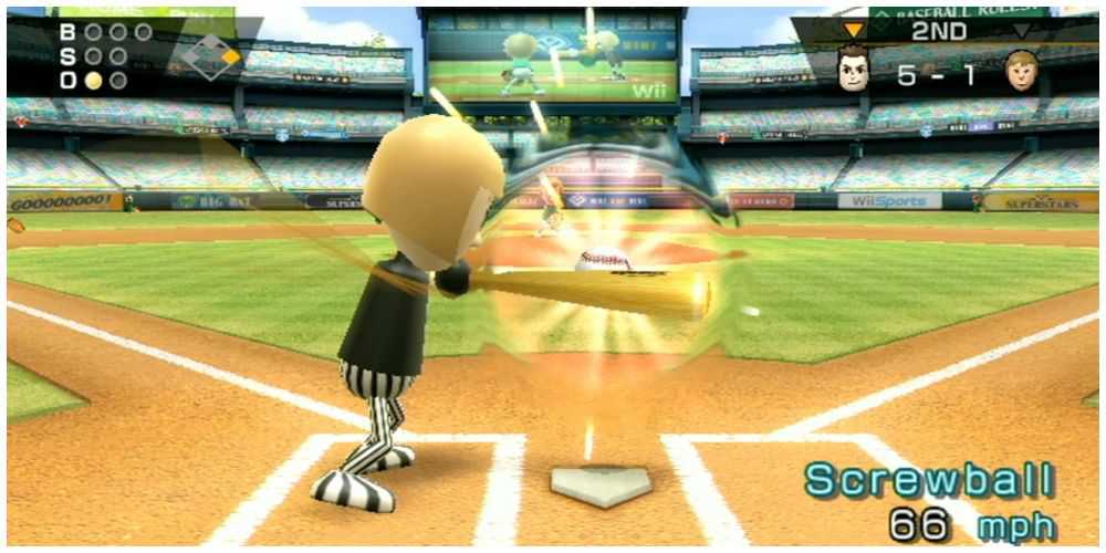 wii esportes beisebol