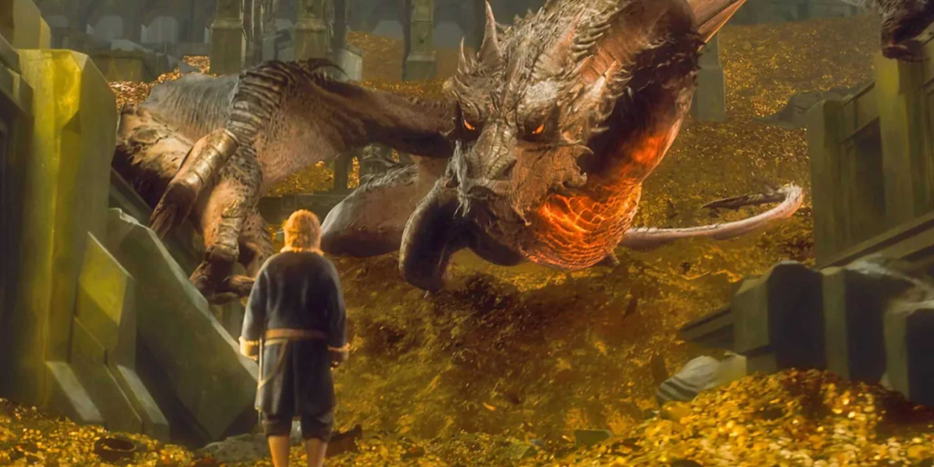 bilbo talking to smaug