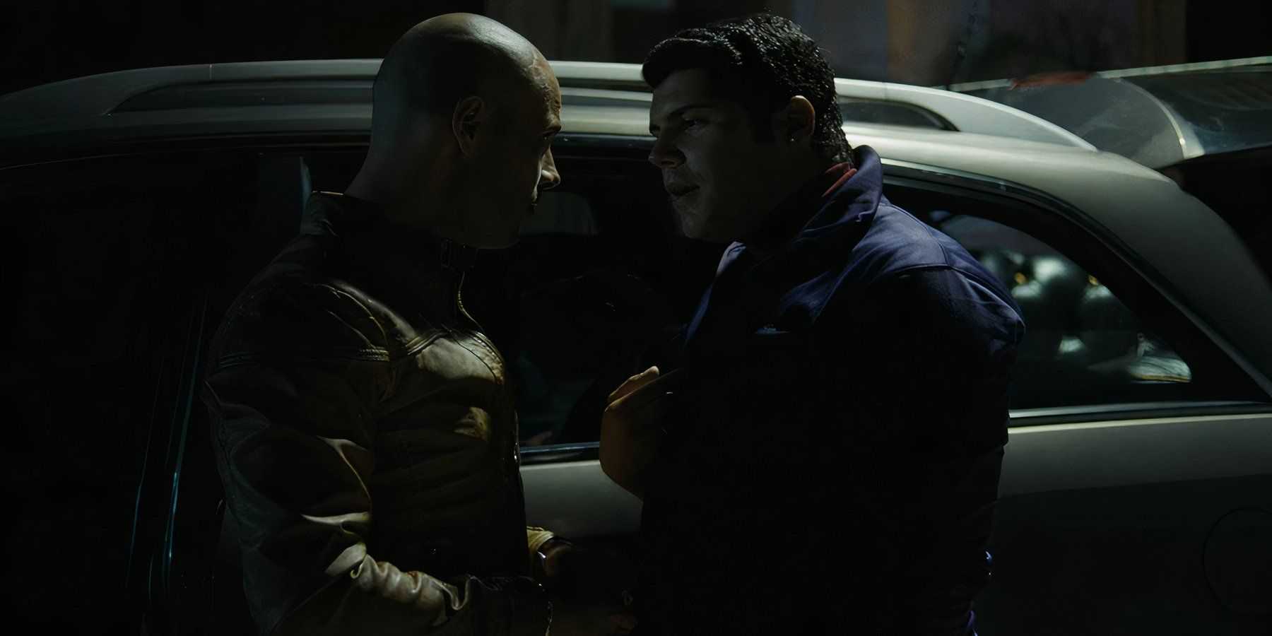 Ciro Di Marzio and Gennaro talking in Gomorrah