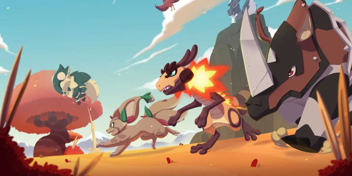 TemTem para a captura de tela do Switch pet battle