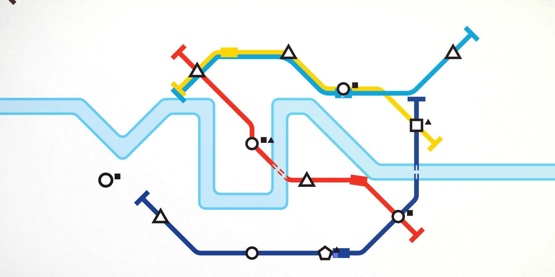 Interruptor de jogo Mini Metro