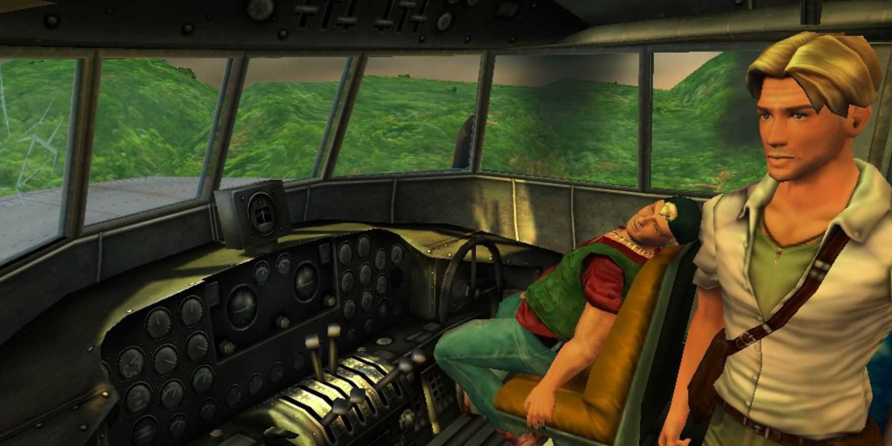 Broken Sword 3 - George after the plane crash