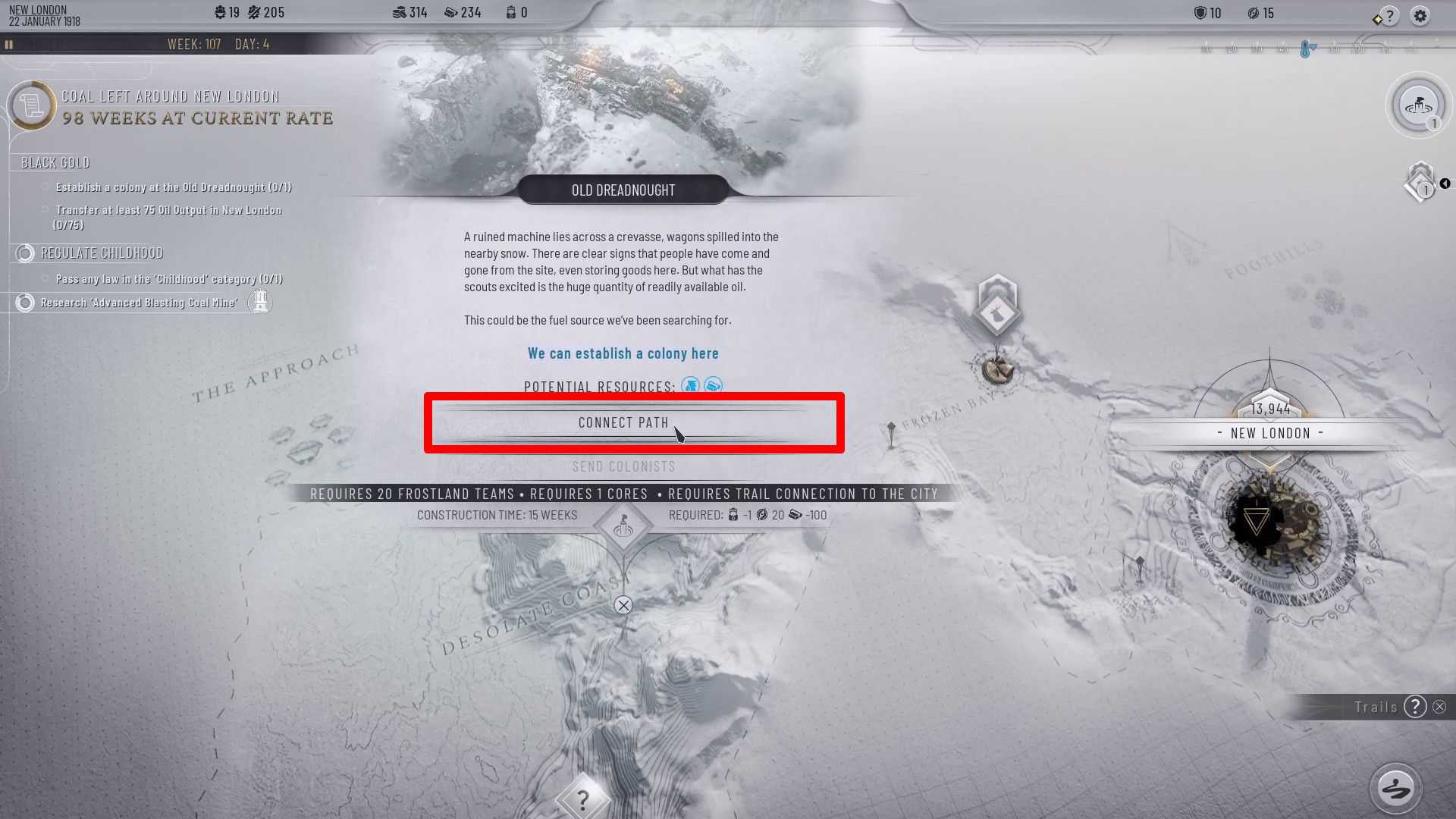 frostpunk 2 connect path