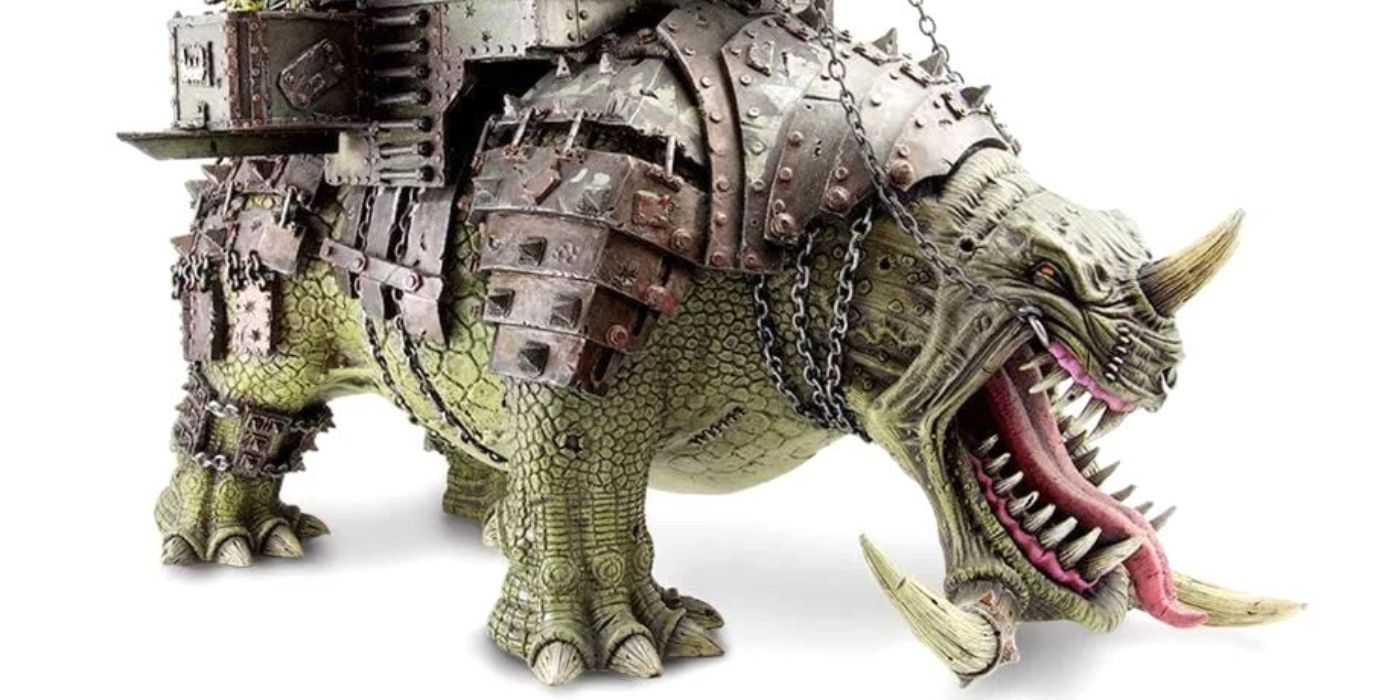 Warhammer 40K Ork Squiggoth Gargantuano