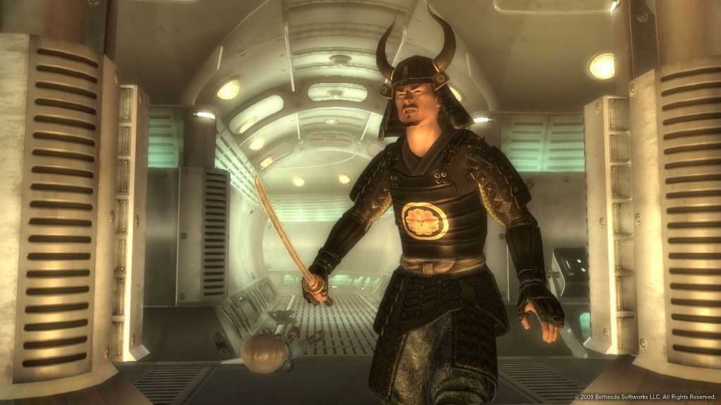 Mothership Zeta Fallout 3 Toshiro Kago samurai