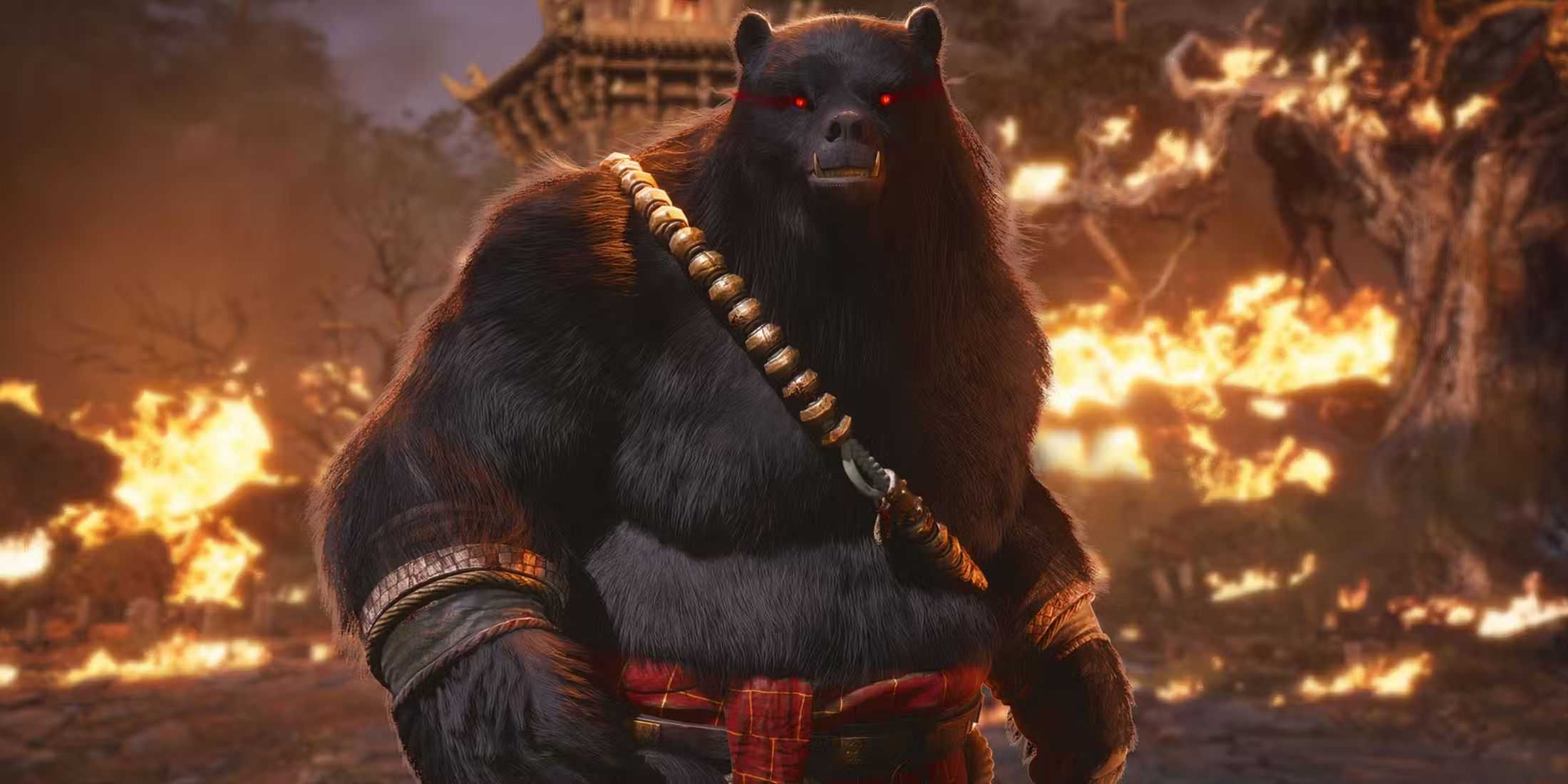 Smash Stance para os melhores chefes em Black Myth: Wukong - Black Bear Guai