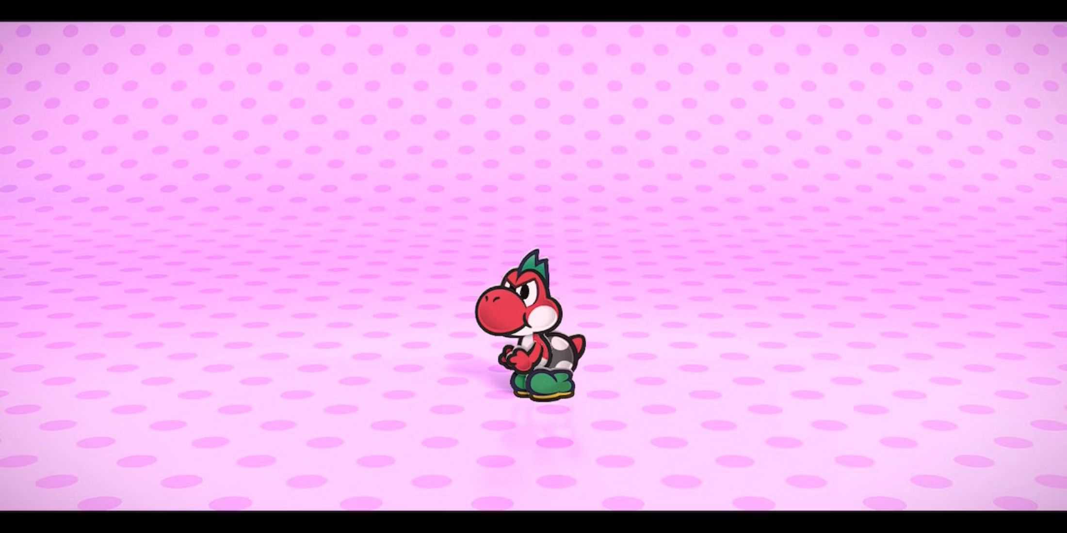 Paper Mario The Thousand-Year Door - red Yoshi