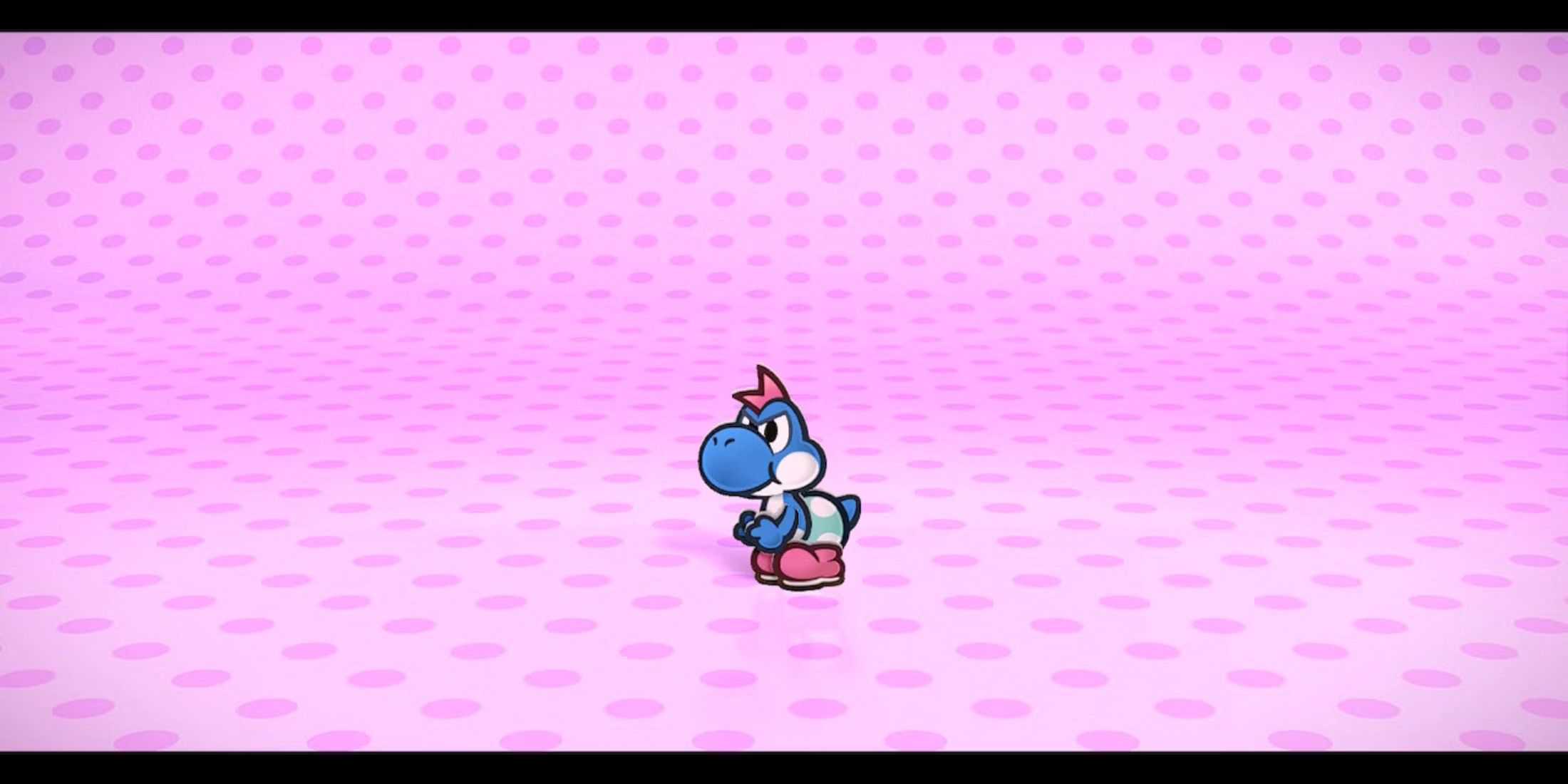 Paper Mario The Thousand-Year Door - blue Yoshi