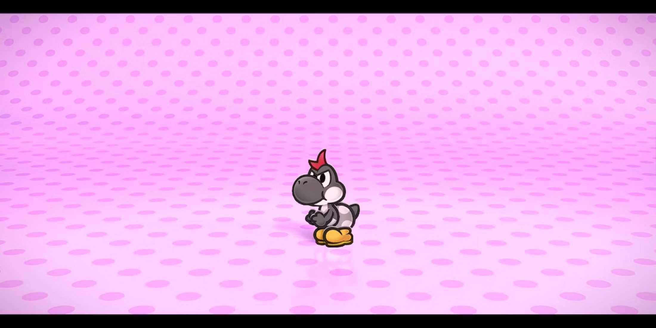 Paper Mario The Thousand-Year Door - black Yoshi