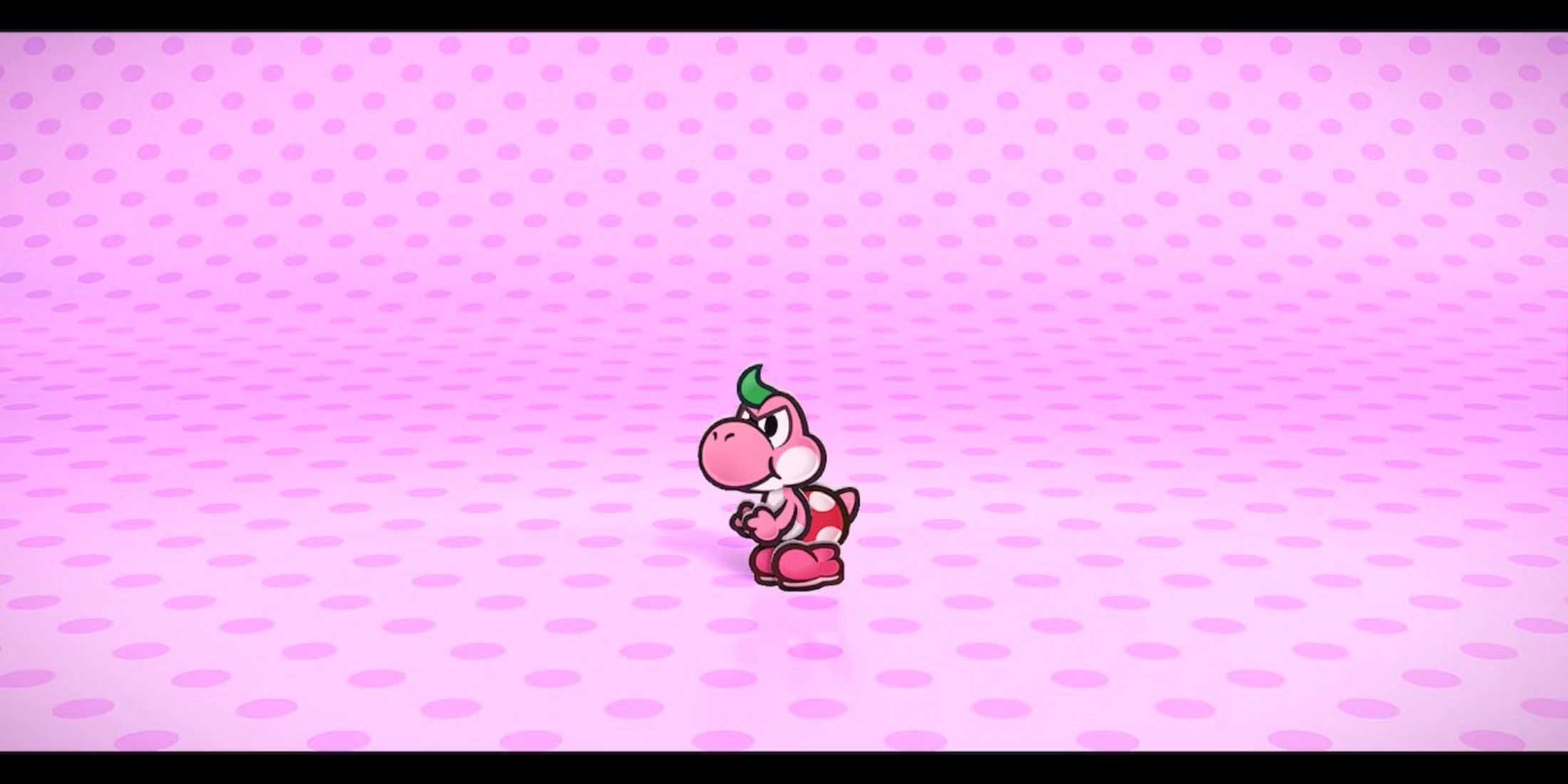 Paper Mario The Thousand-Year Door - pink Yoshi