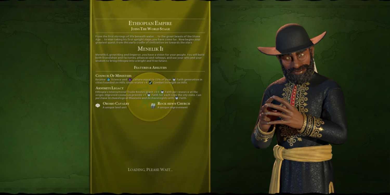 Imagem de Civilization 6: Menelik II