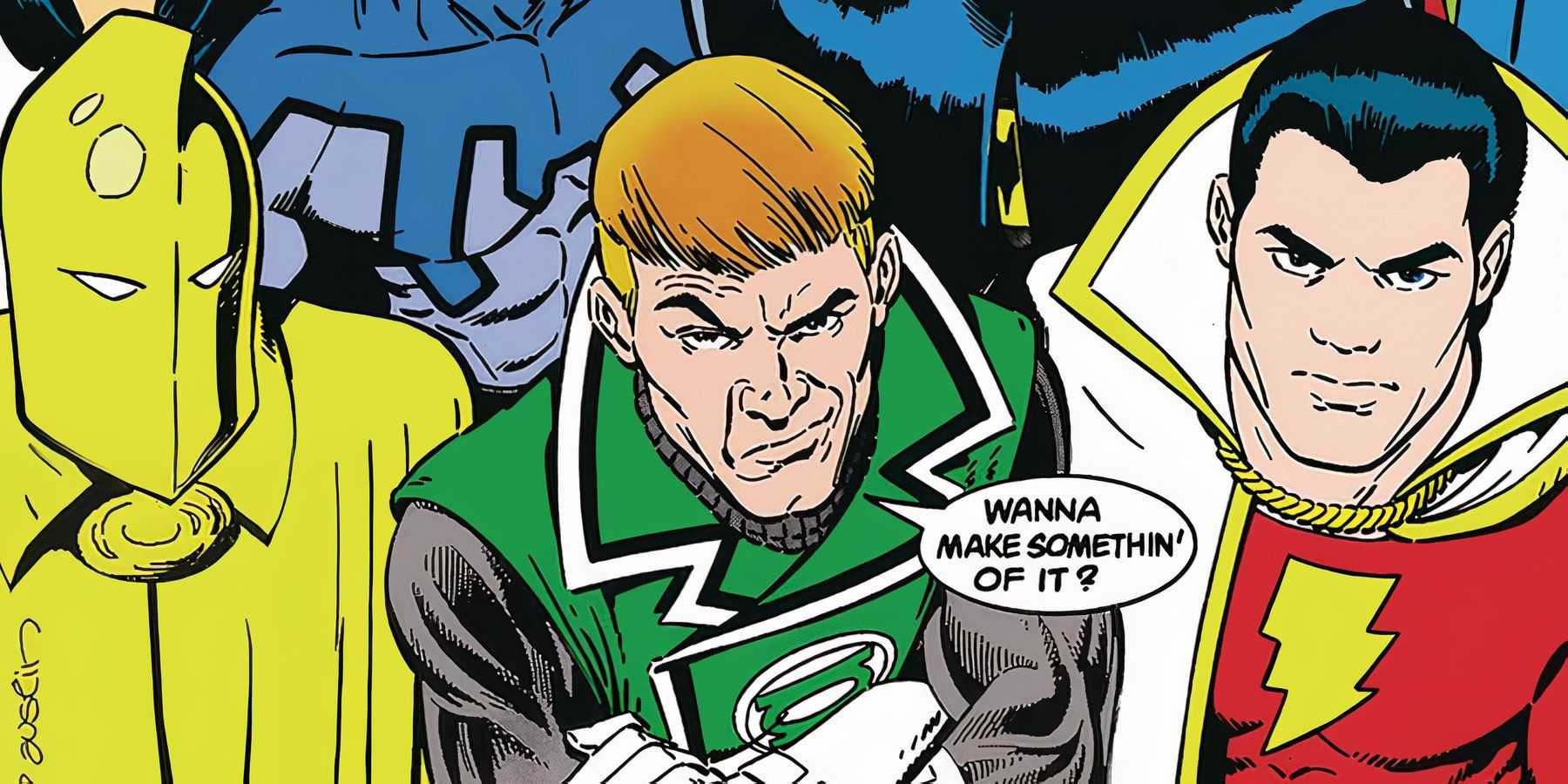 Guy Gardner, Dr Fate, Shazam in JLI