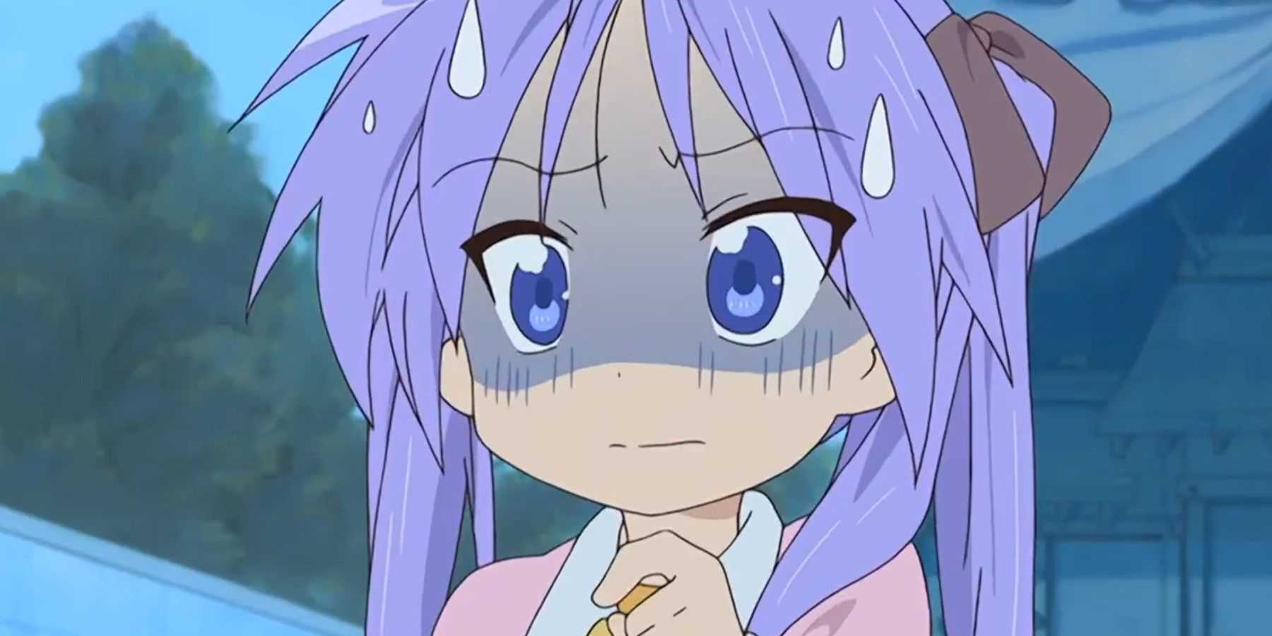 Lucky Star Kagami flustered