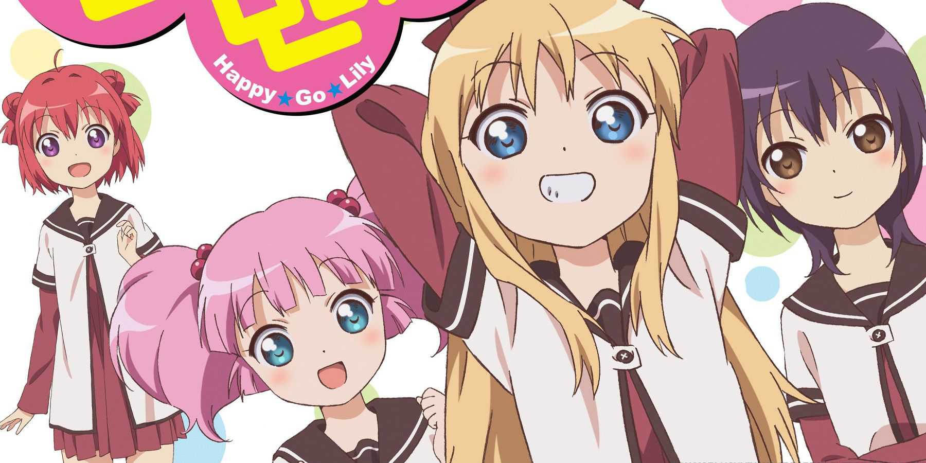 yuru yuri kyouko, akari, yui, chinatsu