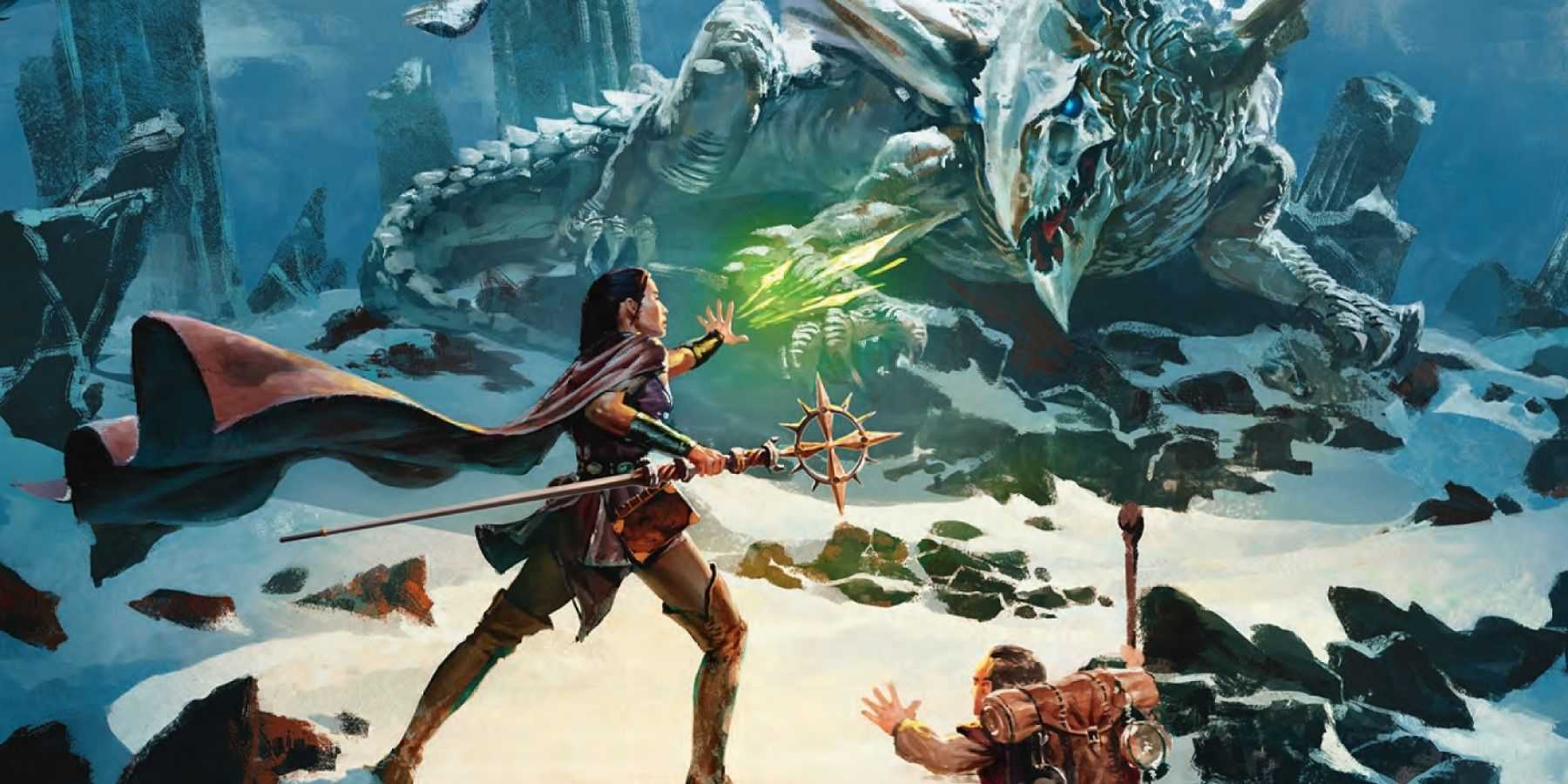 Dungeons and Dragons Dragon of Icespire Peak Adventure arte oficial Wizards of the Coast