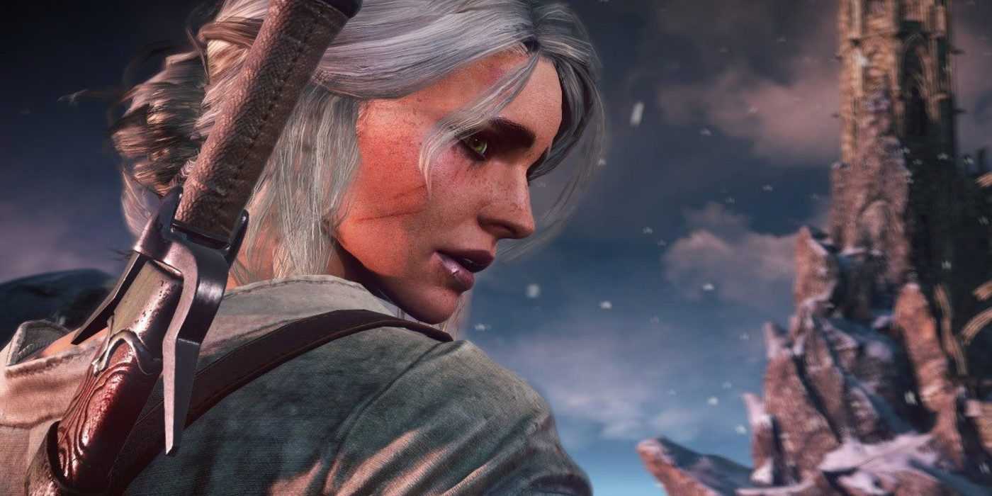 The Witcher 3 Ending Ciri Looks Back At Geralt