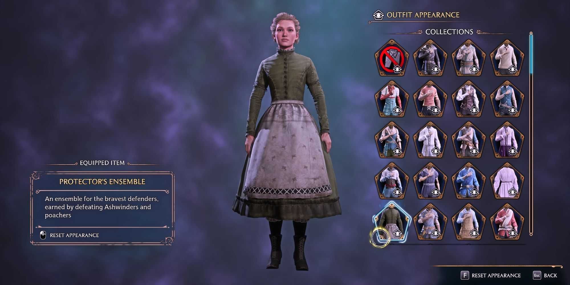 O Modpack de Traje Vitoriano para Hogwarts Legacy