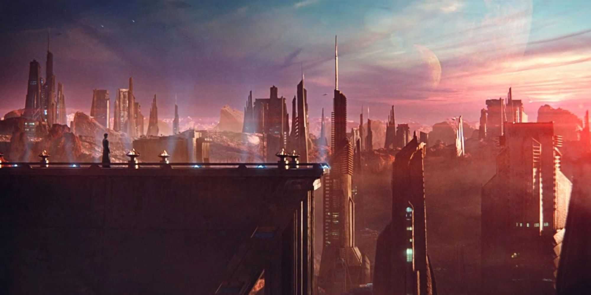 city on Planet Vulcan in Star Trek