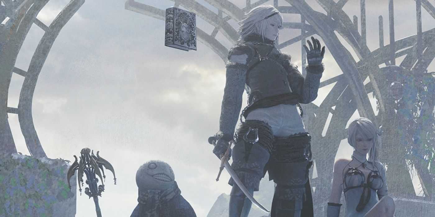 nier replicant characters artwork