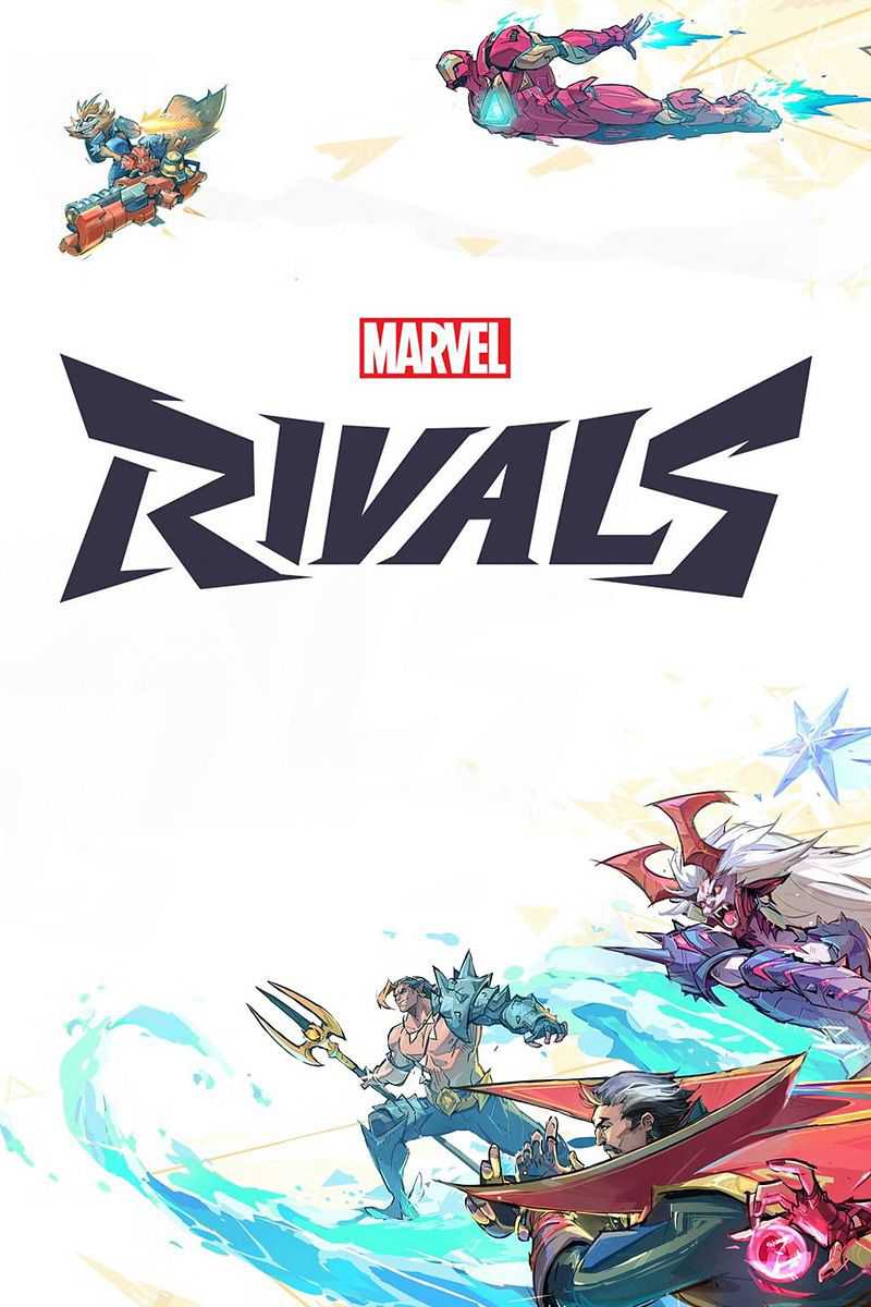 logotipo dos rivais da marvel vertical