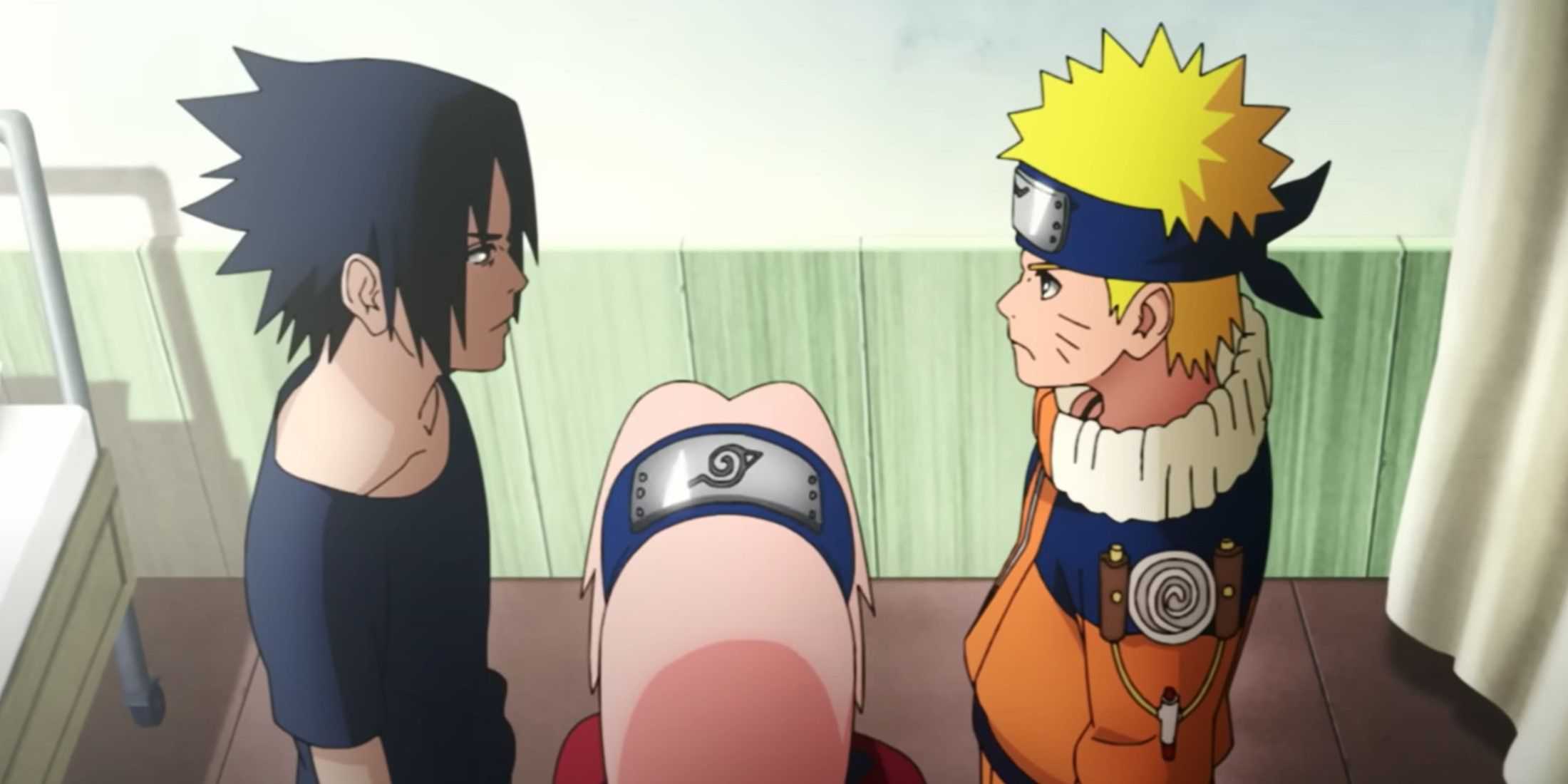 Naruto Sasuke Sakura Konoha Hospital