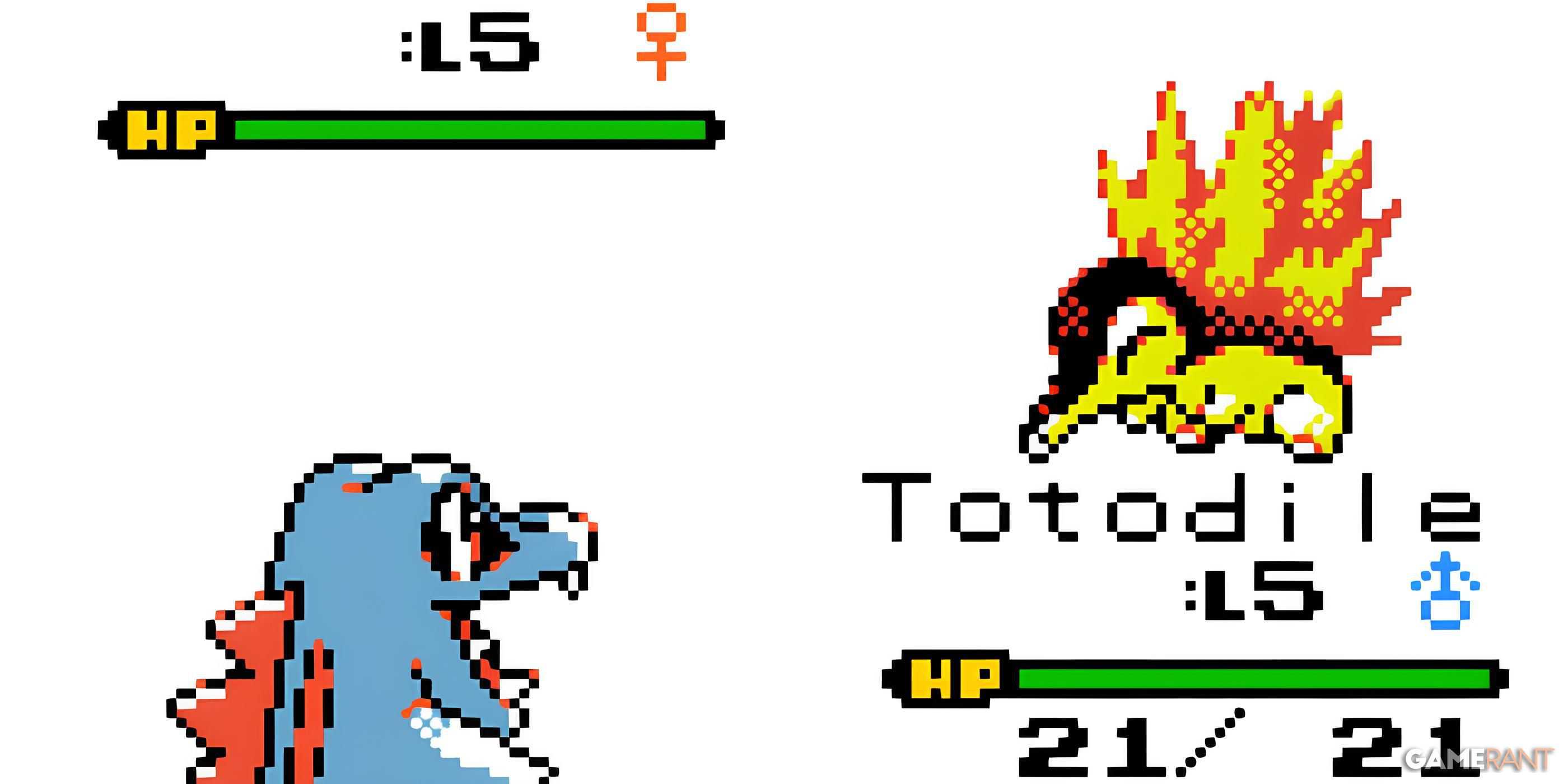 Uma batalha em Pokemon Polished Crystal