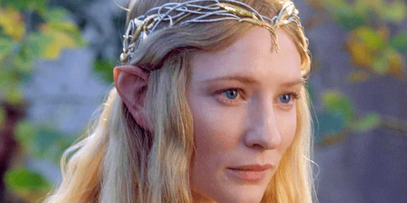 Trilogia de filmes do Senhor dos Anéis Personagens mais fortes Galadriel