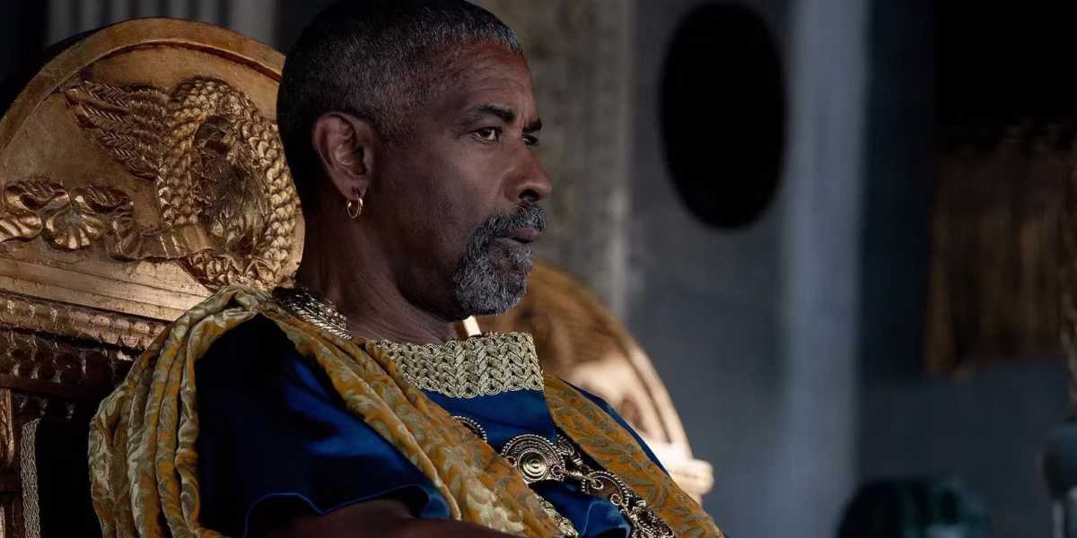 Gladiador 2: Quem é Macrinus, o personagem de Denzel Washington?