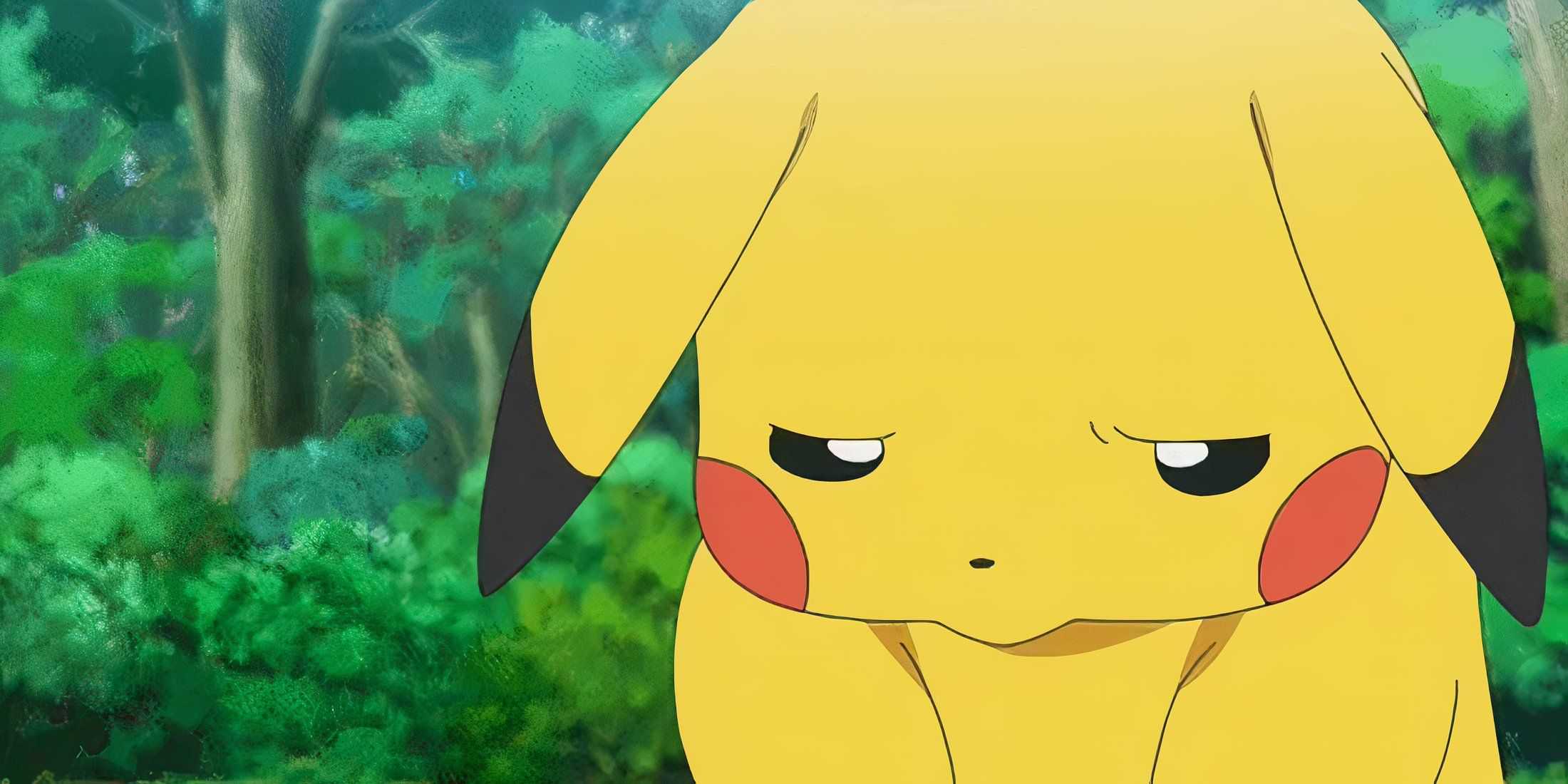 sad pikachu