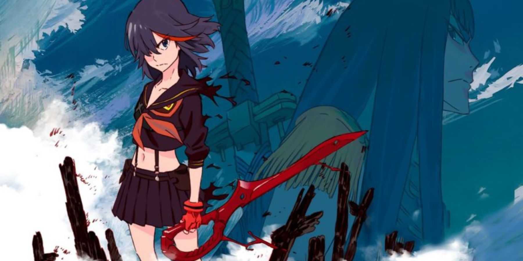 Kill La Kill anime Ryuko Matoi Satsuki Kiryuin