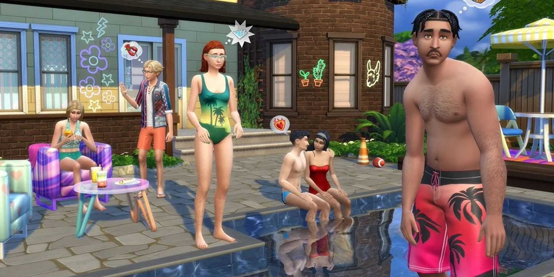 The SIms 4 pool