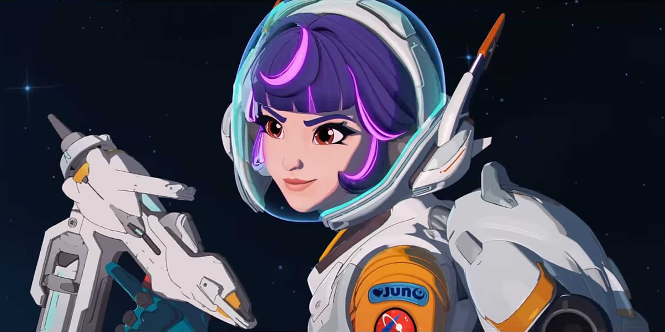 juno the martial overwatch 2 support hero from season 12 new frontiers