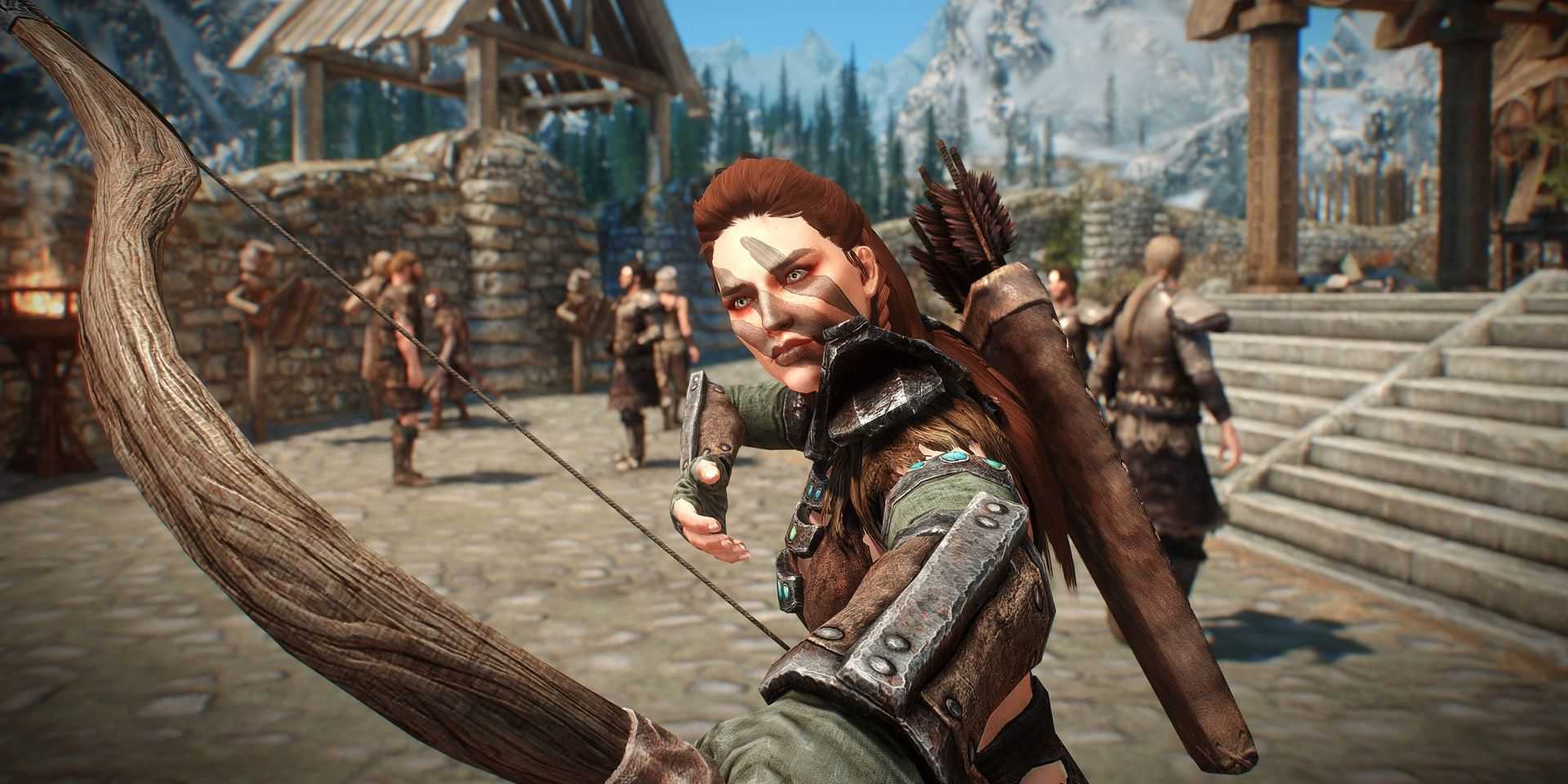 Diversity-A Character Overhaul Mod para Skyrim com Aela The Huntress