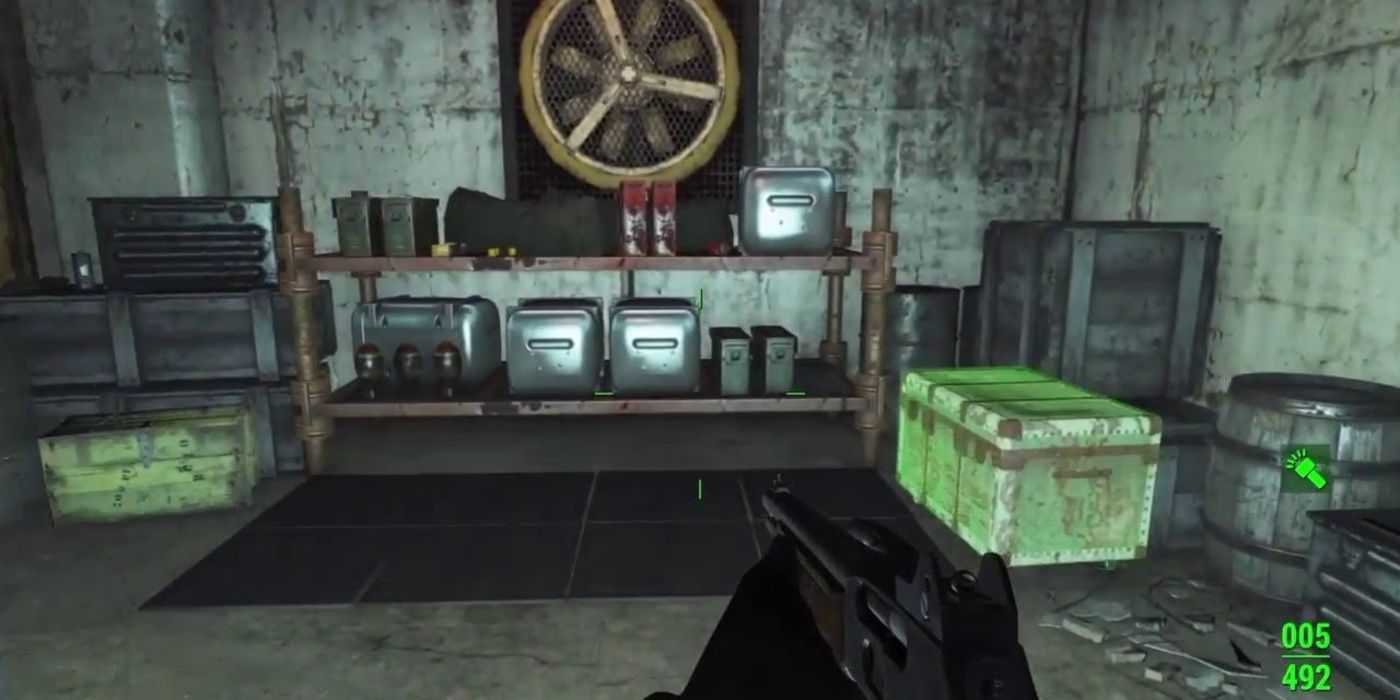 Saque de jogador Fallout 4