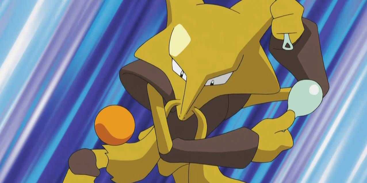 Alakazam in the Pokemon Anime