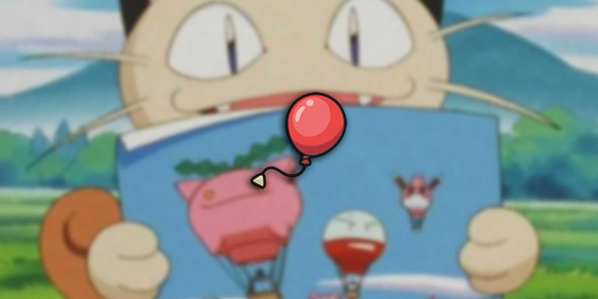 Pokemon - item de balão de ar