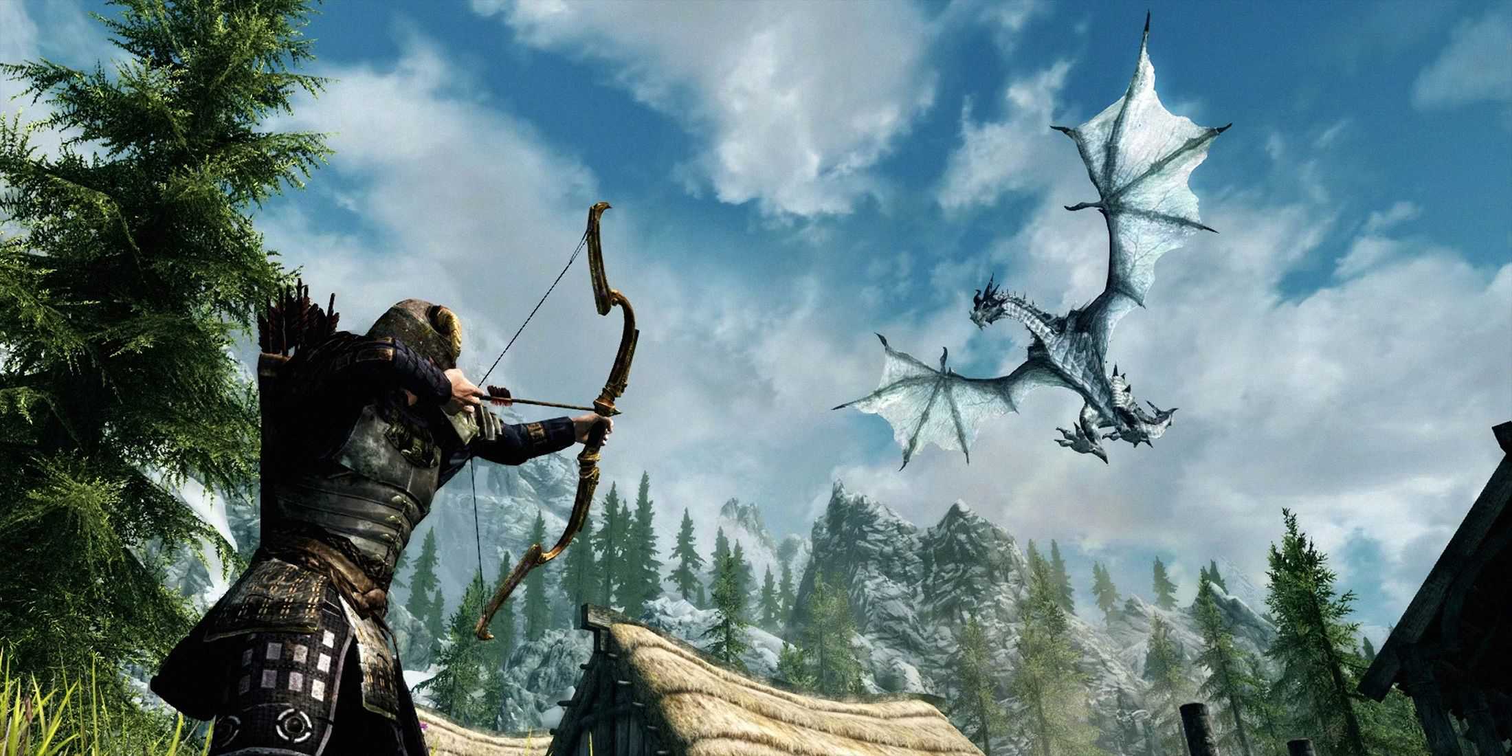 skyrim arqueiro mata alvo inesperado