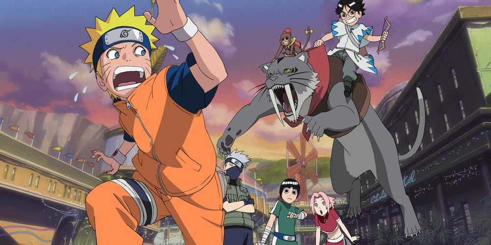 Pôster do filme Naruto Guardiões da Lua Crescente