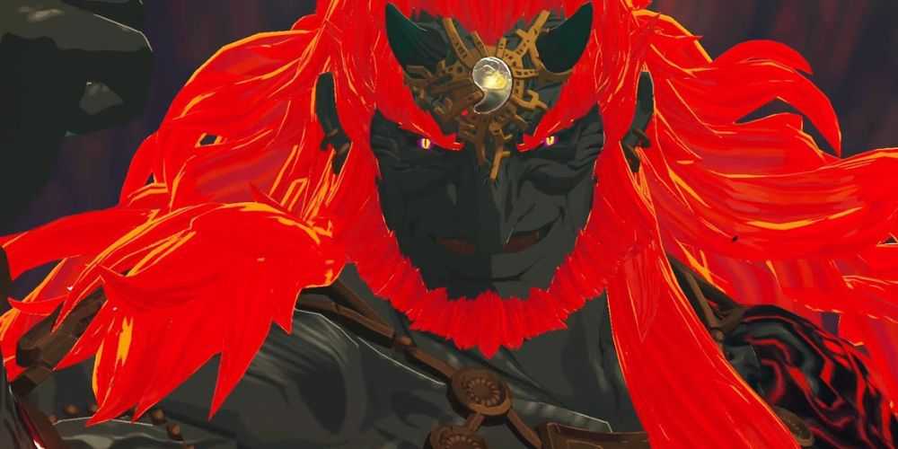 Demon King Ganondorf in Zelda: Tears of the Kingdom.