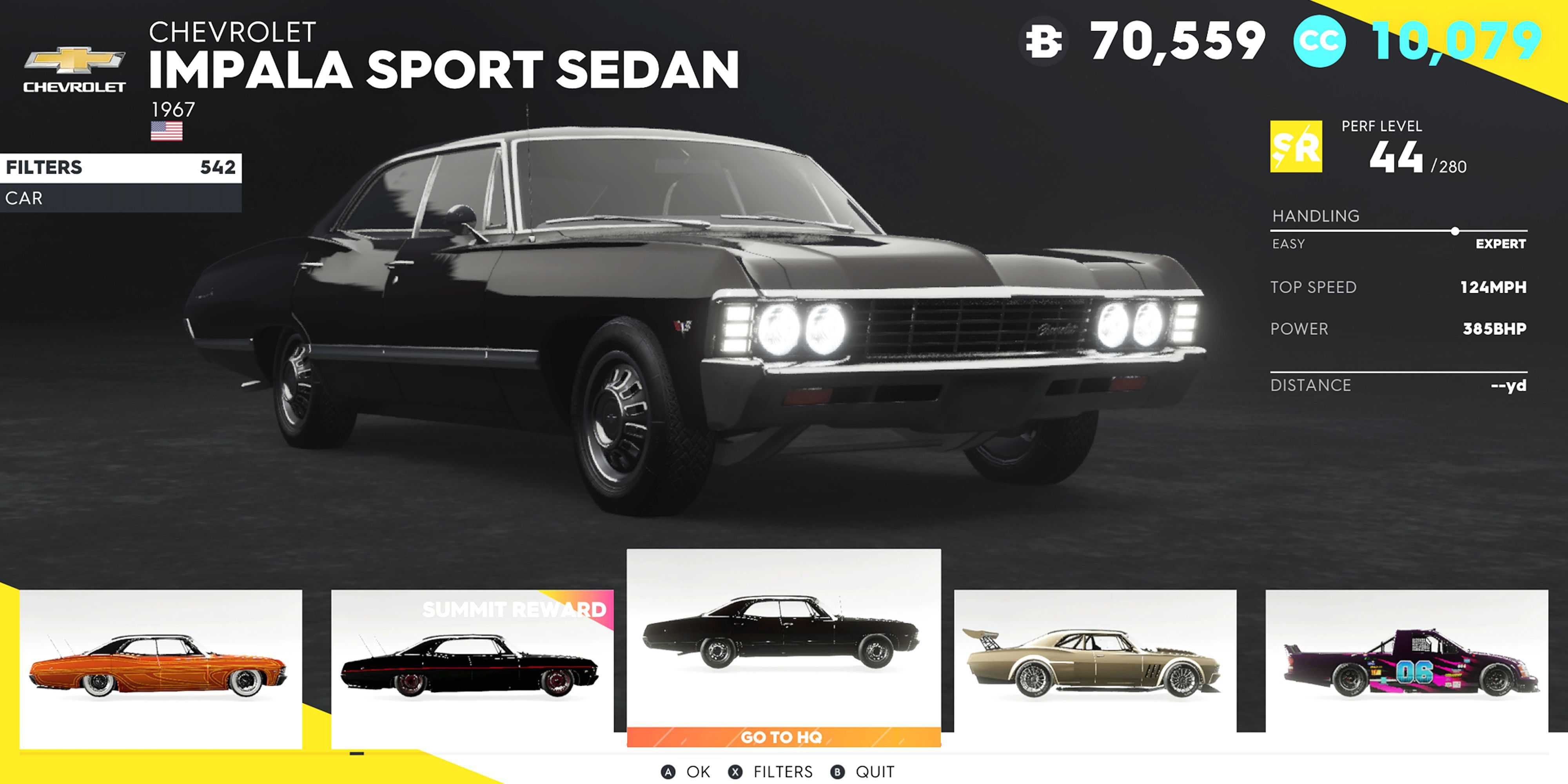 The Crew 2 Chevrolet Impala Sport Sedan