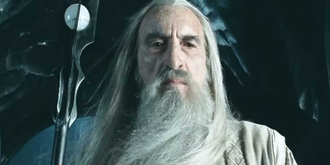 Trilogia de filmes do Senhor dos Anéis Personagens mais fortes Saruman